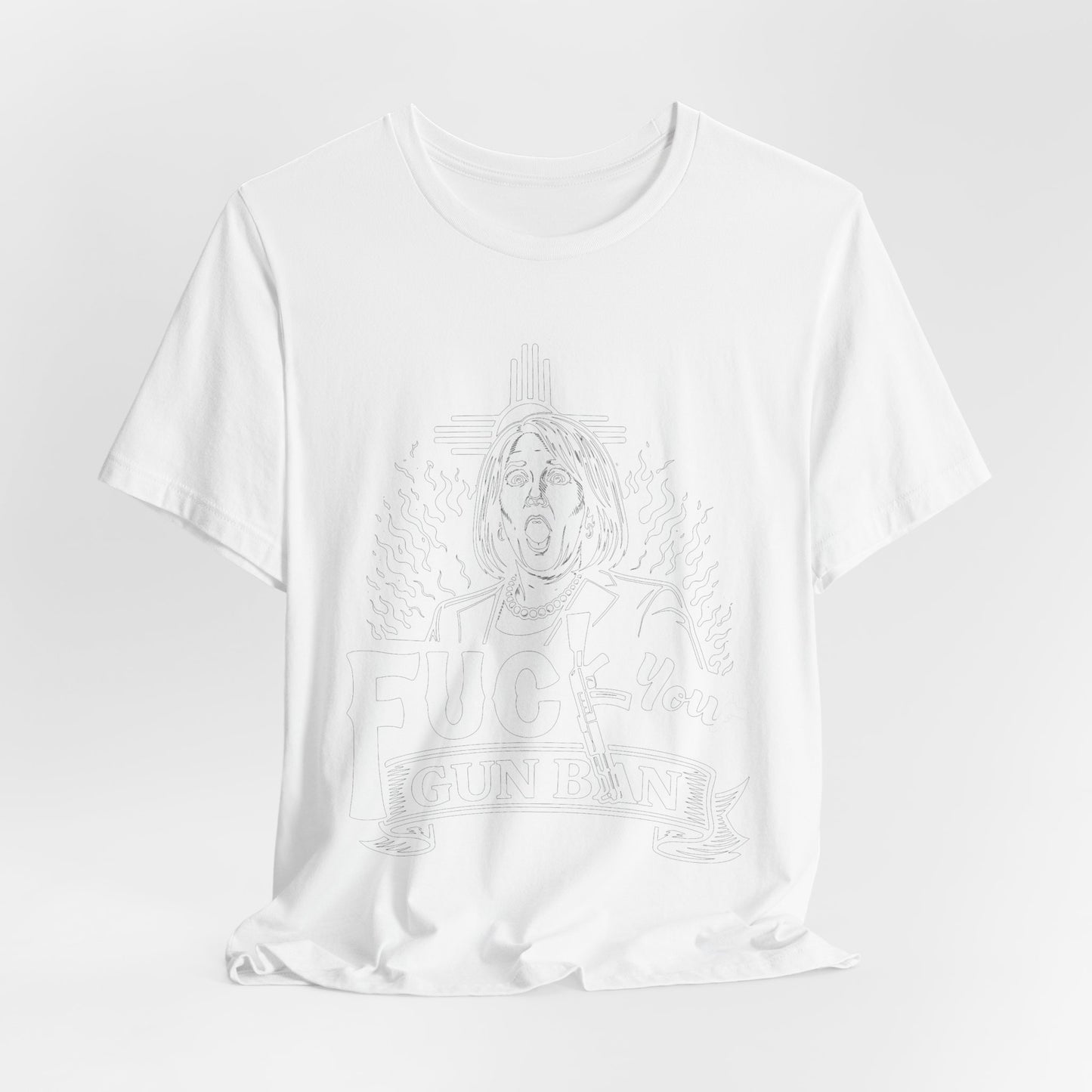 Vintage Rock Band Tee — "F*** Cancer" Empowerment Shirt