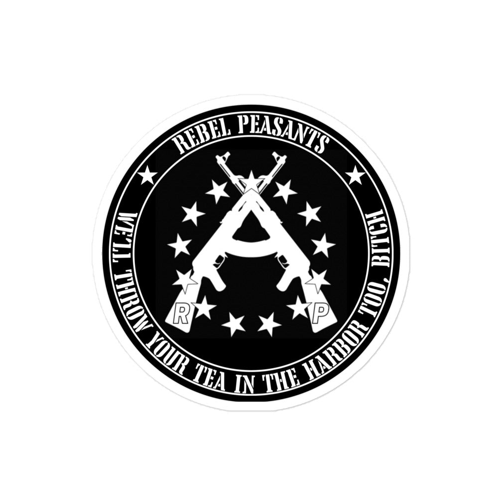 Rebel Peasants Bubble-free stickers