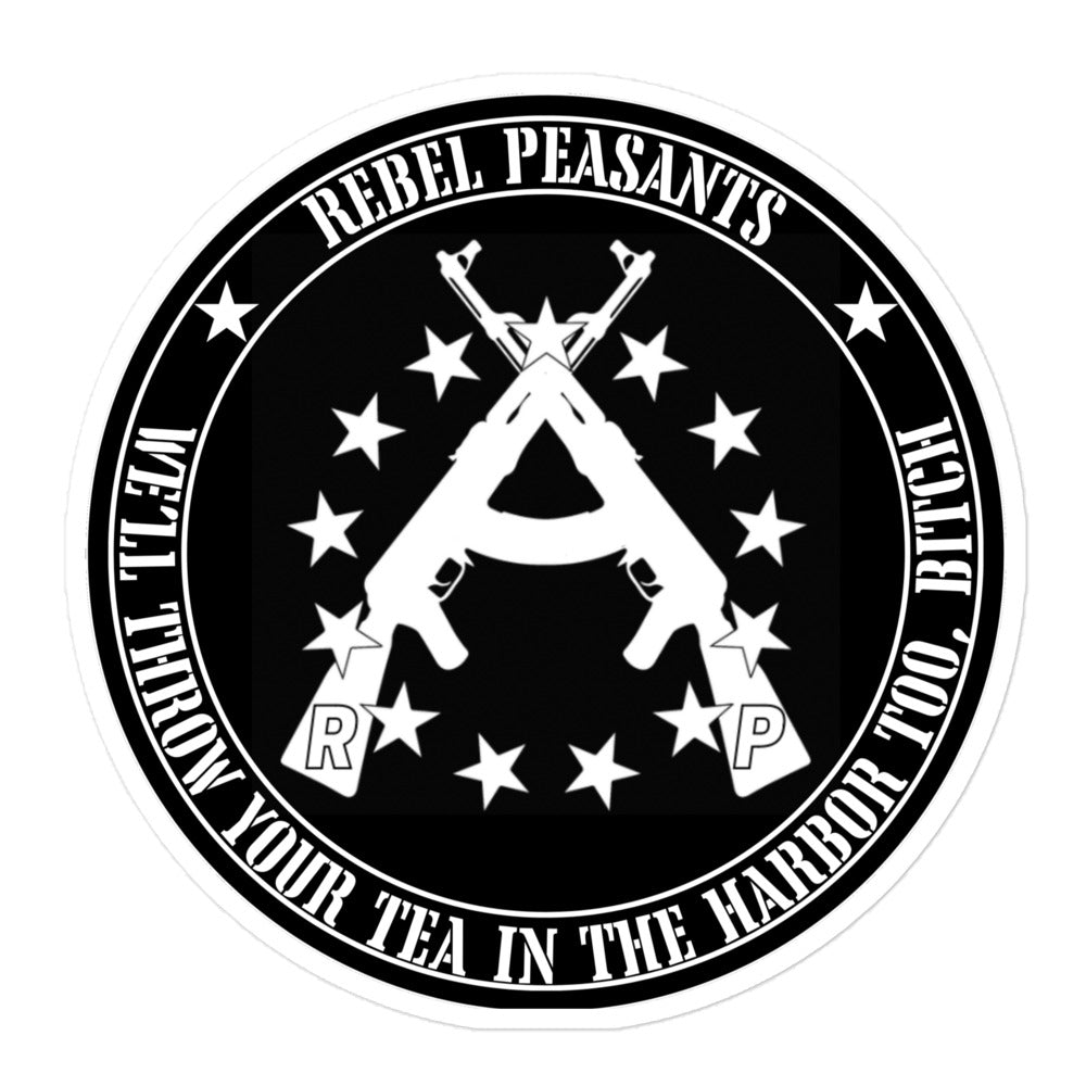 Rebel Peasants Bubble-free stickers