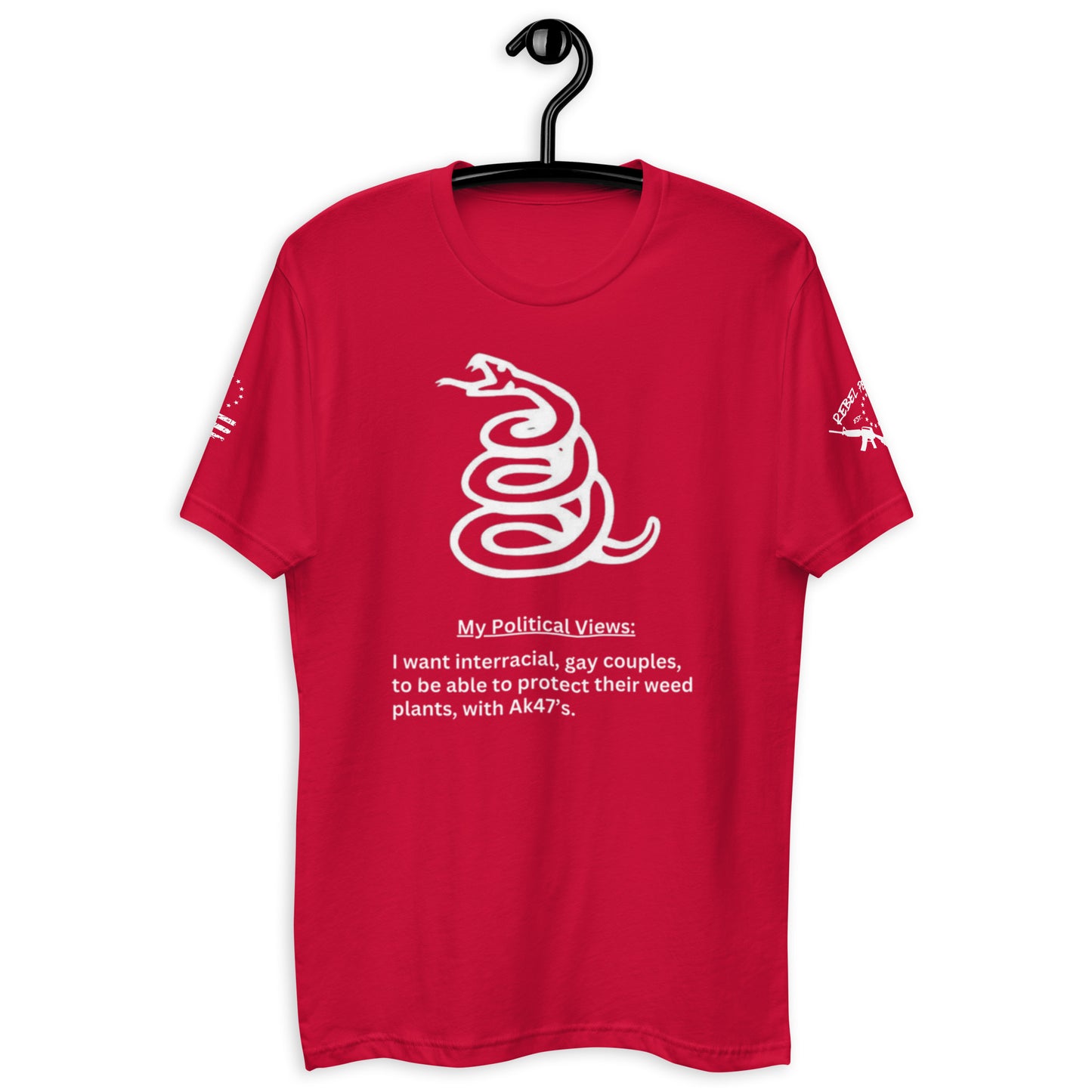 Political Views T-shirt