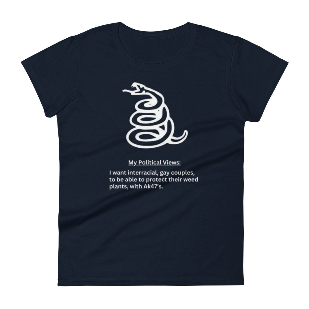 Political Views Women's t-shirt
